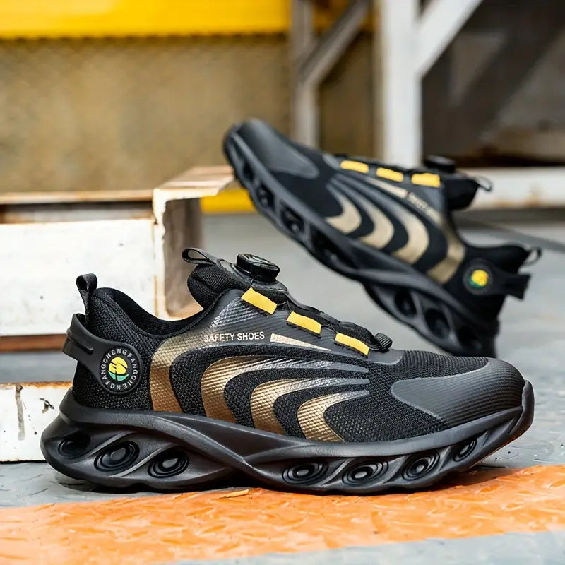 Happy™ SafetyFeet: Bequeme Schuhe Mit Reflektierendem Design Und Drehbarer Schnalle
