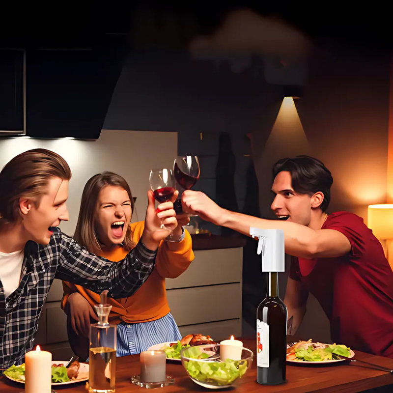 SmartDispenser: Wiederaufladbar Smart Digital Touchscreen Getränkespender