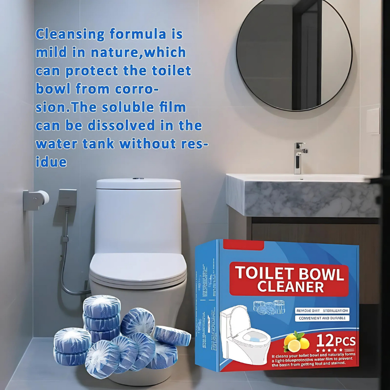 Cleaner Pro° ToiletTablets: Automatischer Drop-In Toilettenreiniger Tabletten