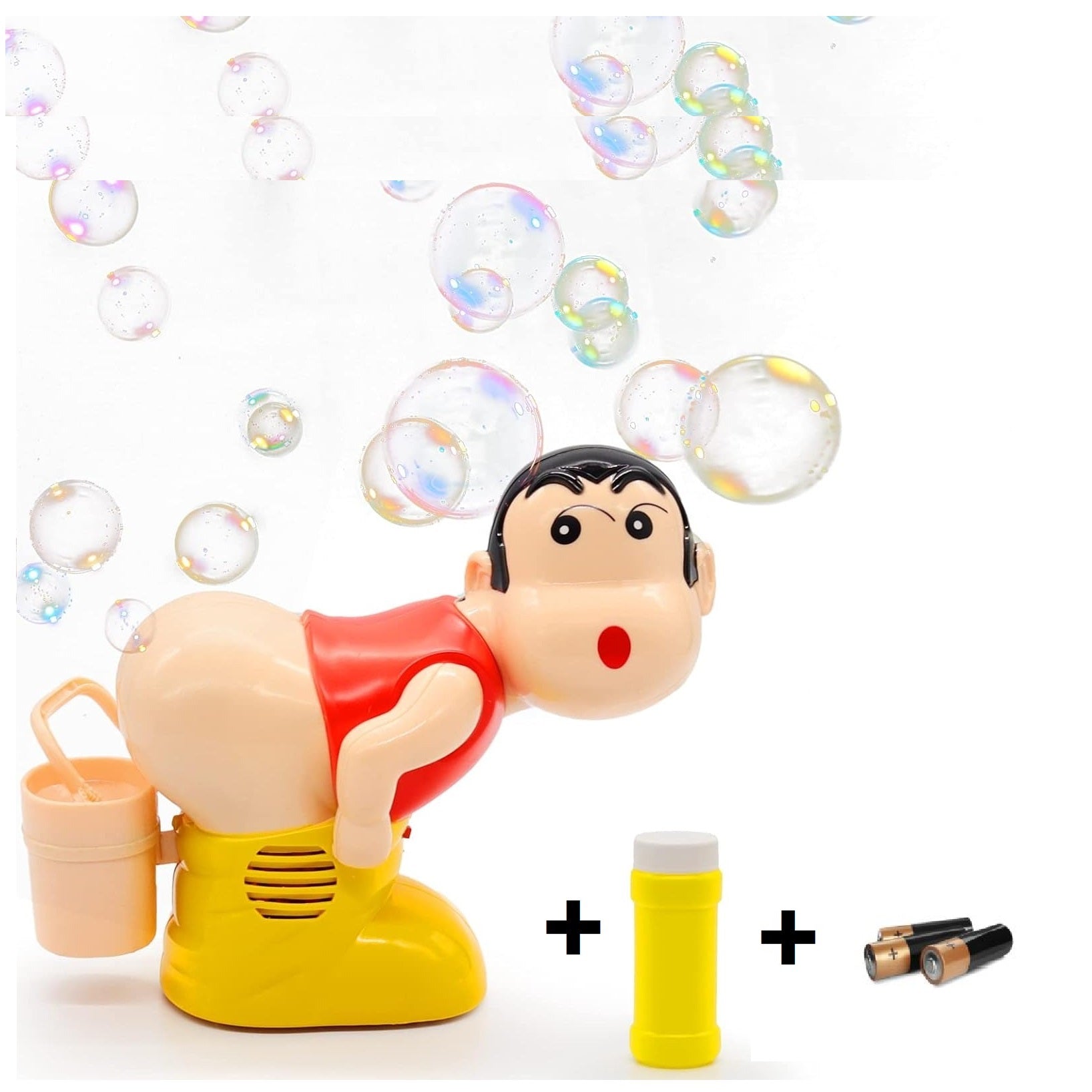 Kletshuts™ BubbleFun:Spaß Elektrisches Blase Gebläse Junge Maschine Spielzeug