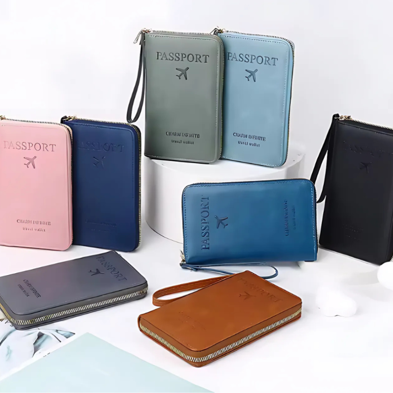 Icone™ TravelWallet 1+1 GRATIS: Alles In Einem Passhalter Und Reisegeldbörse