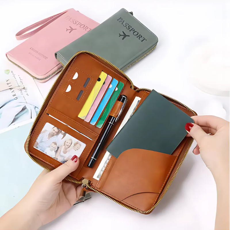 Icone™ TravelWallet 1+1 GRATIS: Alles In Einem Passhalter Und Reisegeldbörse