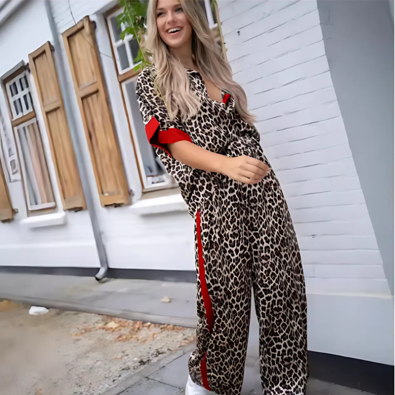 Icone™ LeopardOutfit: Ganztägiger Tragekomfort Mit 2-Teiligem Leoparden Outfit-Set