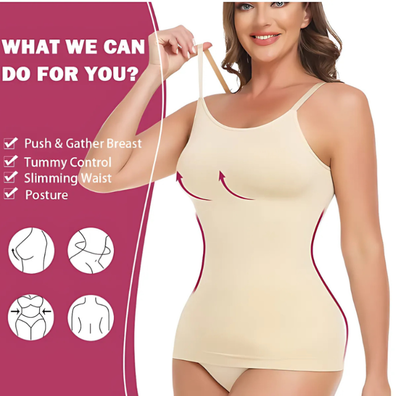 Icone™ ShapingTop 1+1 GRATIS: Alle Tag Formung Camisole Oberteil Mit Nahtlos Schlank Passform