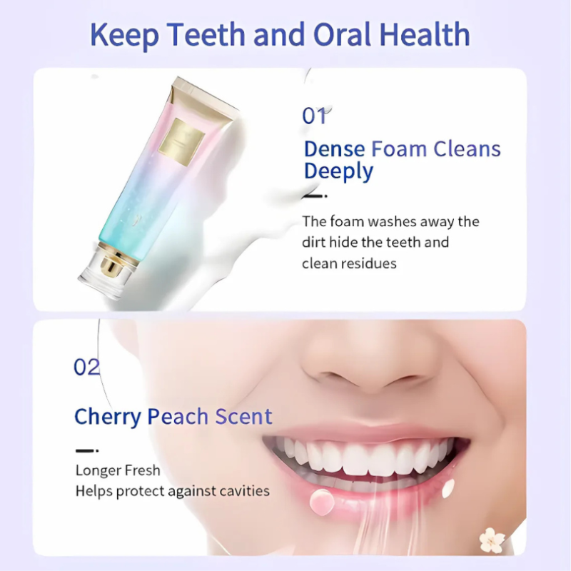 WhiteningToothpaste 1+1 GRATIS: Niacinamid Aufhellende Und Fleckenentfernende Zahnpasta