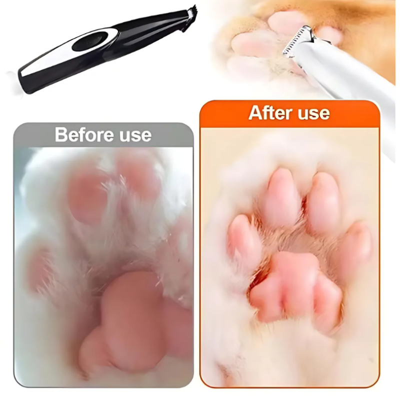 DogCatFri™ MiniTrimmer: Geräuscharme Mini-Haar Trimmer Für Katzen Und Hunde