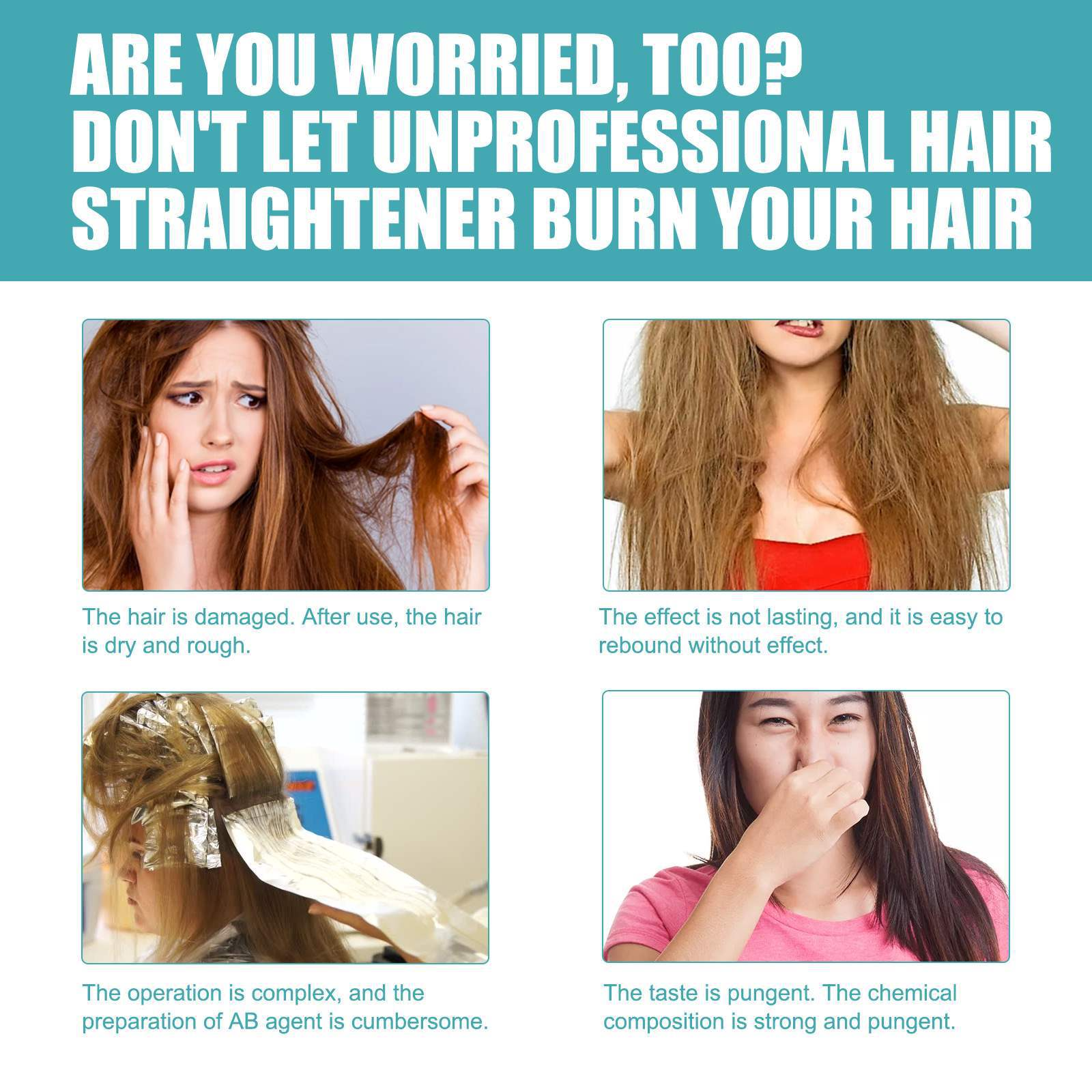 Rose® ShineStraight 1+1 GRATIS: Frizz-Free Glanz Und Glätte Haarcreme