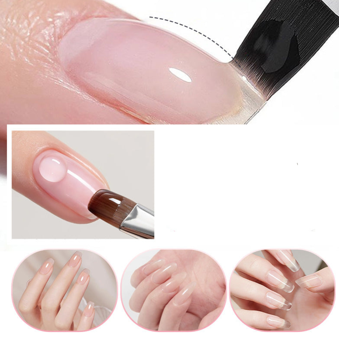 NailClear 1+1 GRATIS – 3 In 1 Transparent Professionelles Nagelkonstruktionsgel
