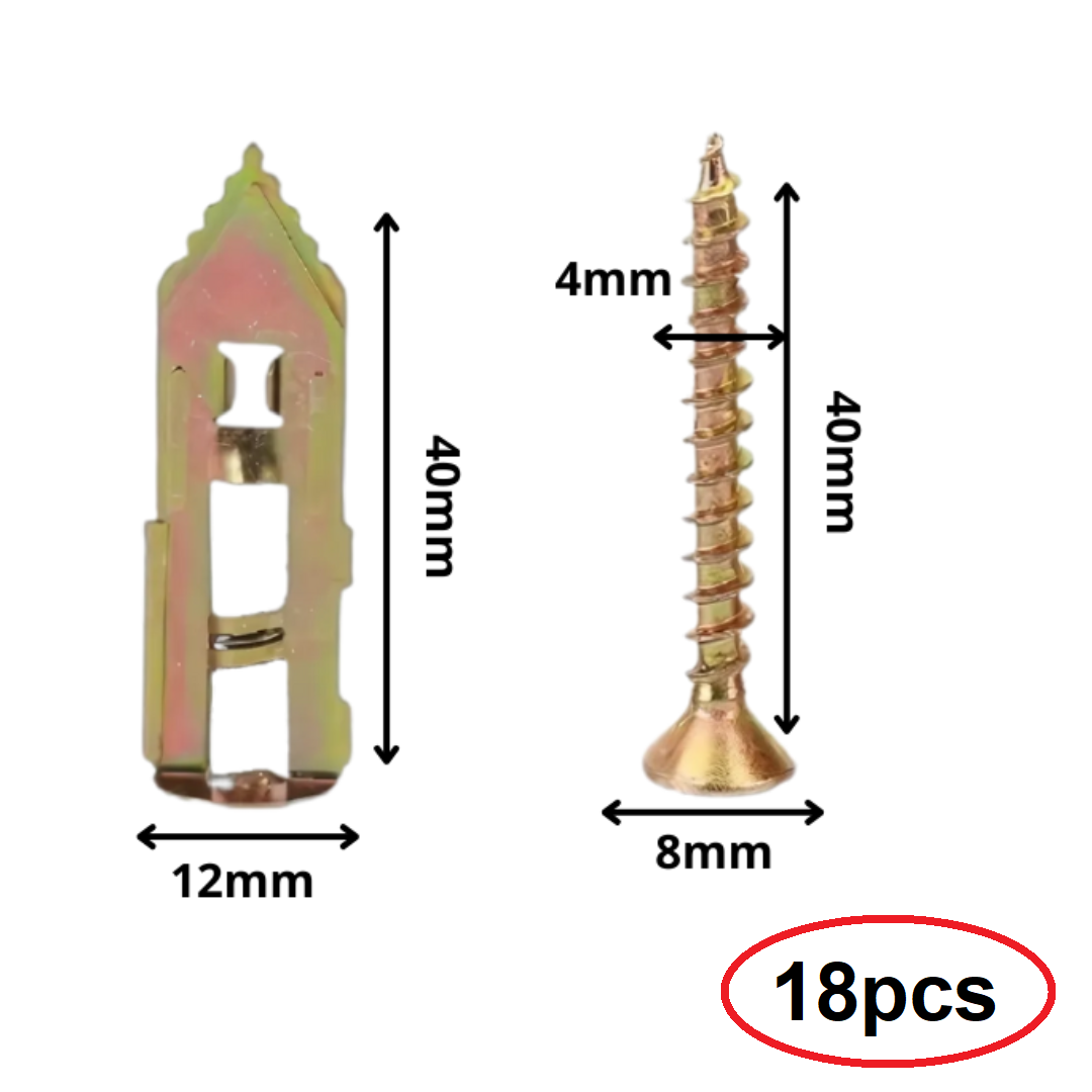 WallScrews - Hohe Qualität Hochleistungsfähig Keine Bohrungen Wand Schrauben Und Anker