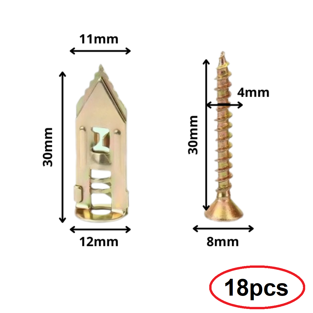 WallScrews - Hohe Qualität Hochleistungsfähig Keine Bohrungen Wand Schrauben Und Anker