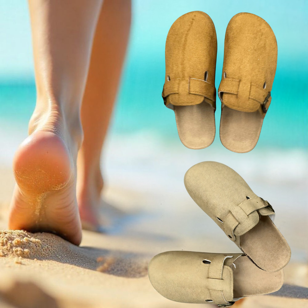 Happy™ ClassySandals: Bequem Klassischer Stil Geschlossene Zehen Flache Sandalen