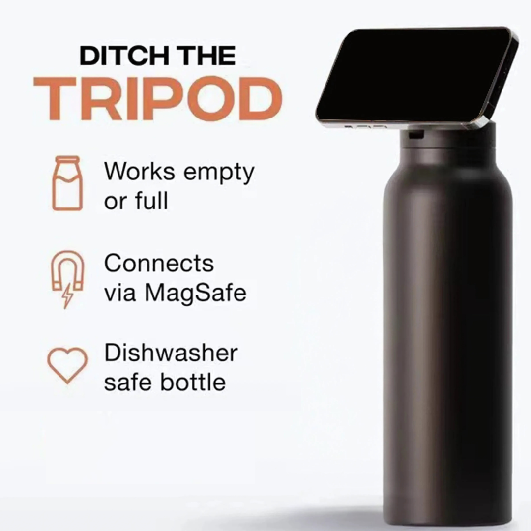 Holder360° MagneticBottle: Magnetischer Wasserflaschen Telefonhalter