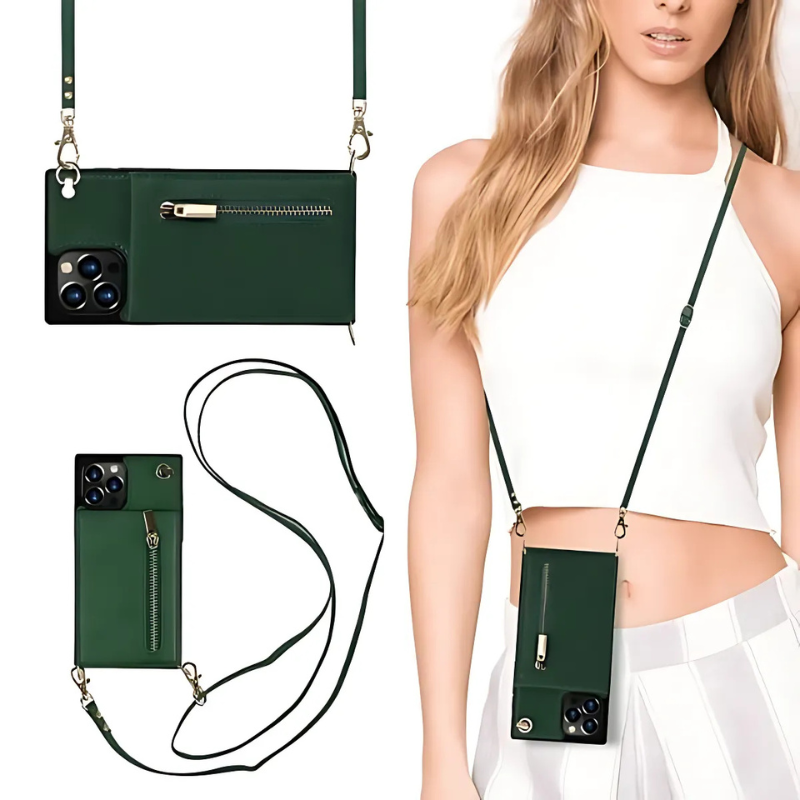 Icone™ PhoneWallet: Crossbody-Handyhülle, Geldbörse Und Kartenhalter