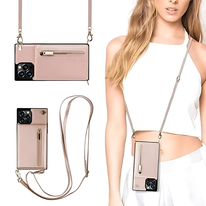 Icone™ PhoneWallet: Crossbody-Handyhülle, Geldbörse Und Kartenhalter