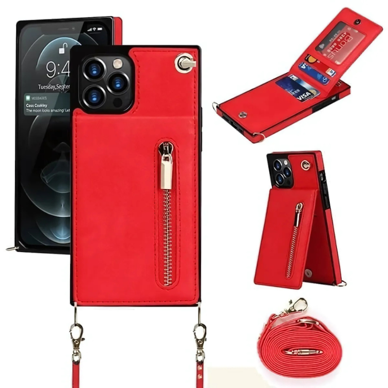 Icone™ PhoneWallet: Crossbody-Handyhülle, Geldbörse Und Kartenhalter