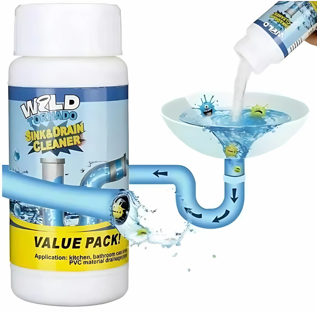 Cleaner Pro° PipeCleaner 1+1 GRATIS: Spüle Und Abfluss Rohr Reinigungs Pulver