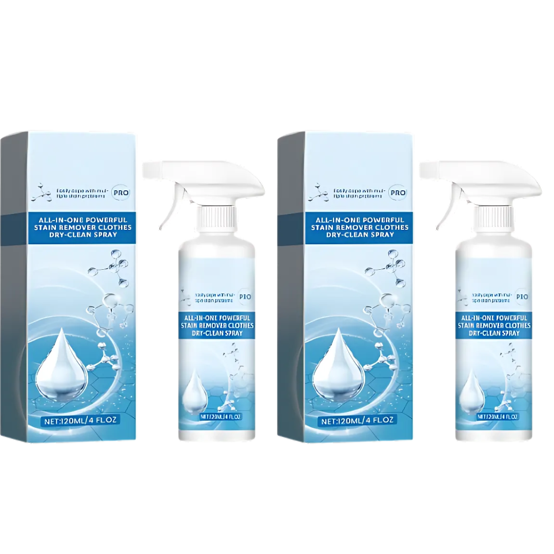 StainRemover 1+1 GRATIS – Kraftvoller Spray Kleidung Fleckenentferner