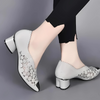 Happy™ GlimmerShoes: Mesh Absätze Schuhe Mit Kristall Akzenten