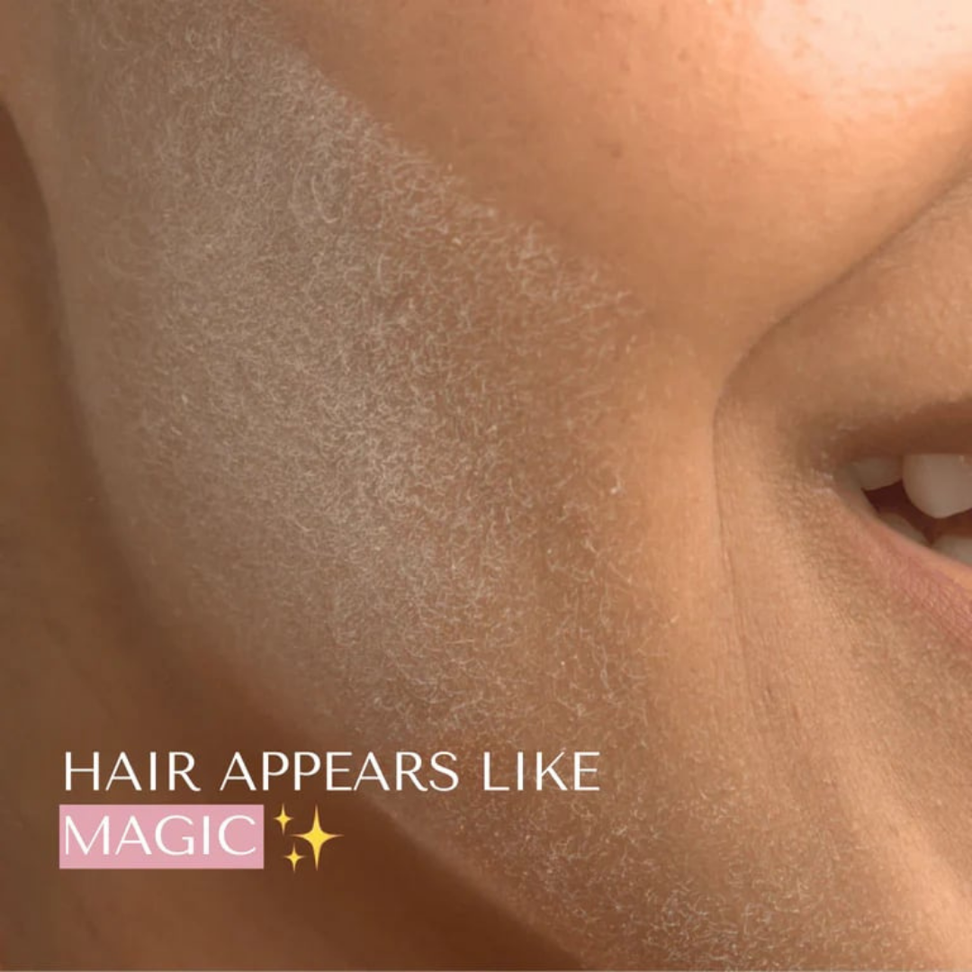 HairIdentifier 1+1 GRATIS: Einfach Zu Verwenden Gesichtshaar-Identifikator Spray Mit Rasiermessern