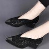 Happy™ GlimmerShoes: Mesh Absätze Schuhe Mit Kristall Akzenten