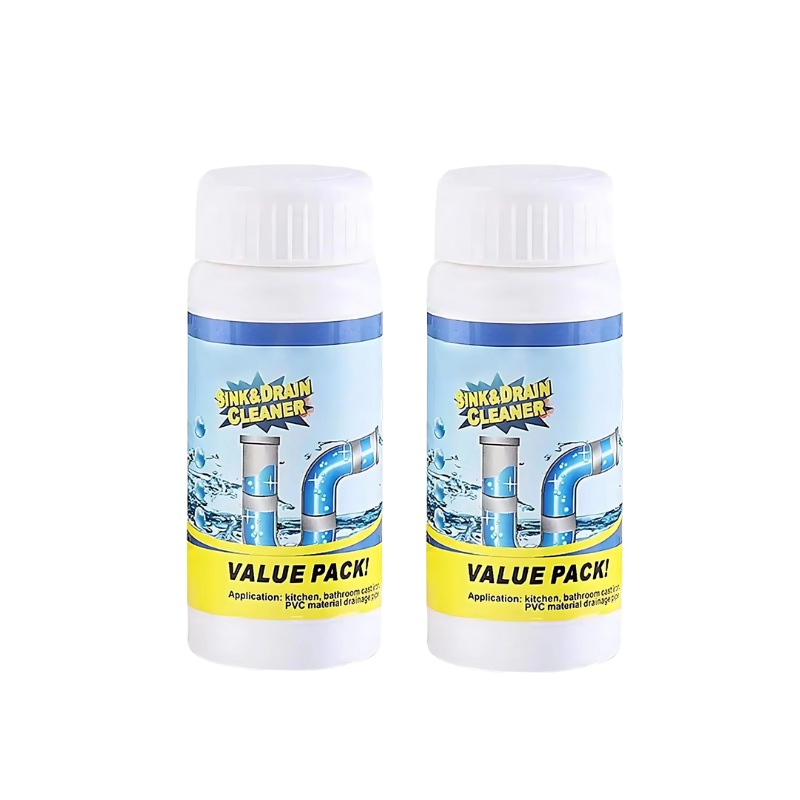Cleaner Pro° PipeCleaner 1+1 GRATIS: Spüle Und Abfluss Rohr Reinigungs Pulver