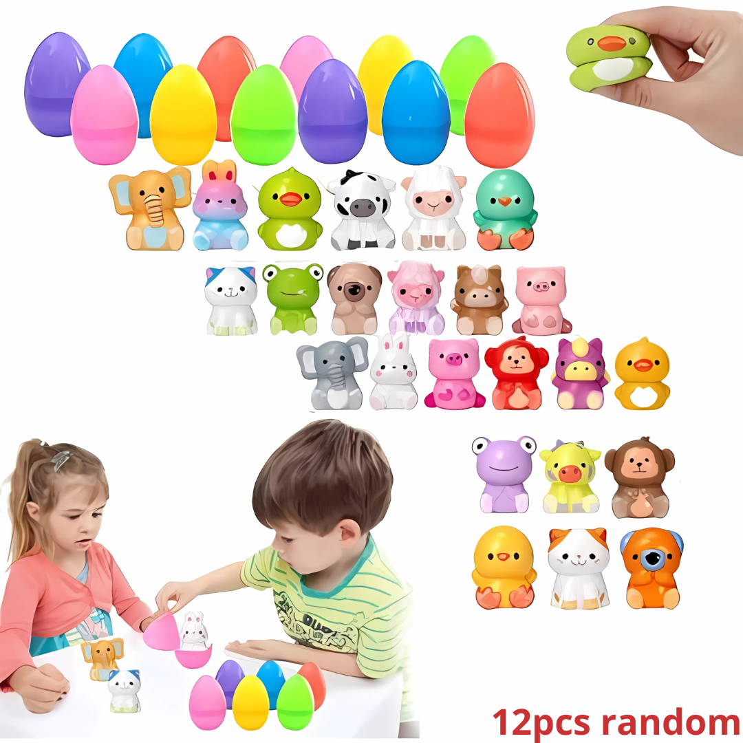 Kletshuts™ EggsSuprise: Oster-Überraschungseier Mit Quetschspielzeug
