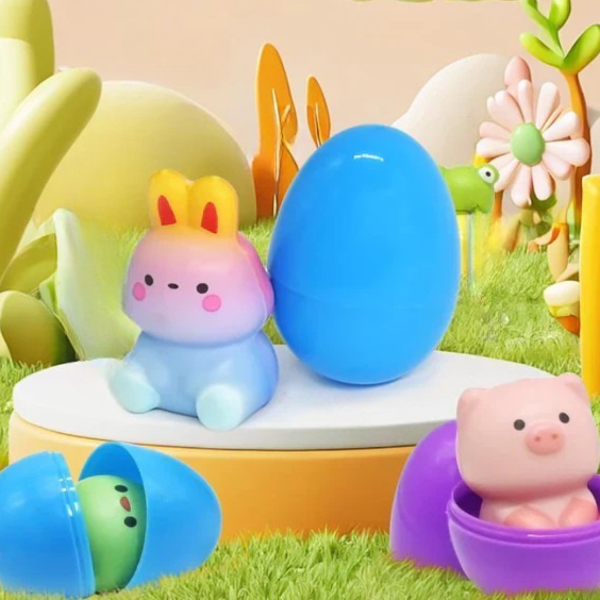 Kletshuts™ EggsSuprise: Oster-Überraschungseier Mit Quetschspielzeug