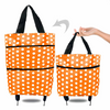 Icone™ GroceryBag 1+1 GRATIS: Große Einkaufstasche Mit Faltbaren Rädern