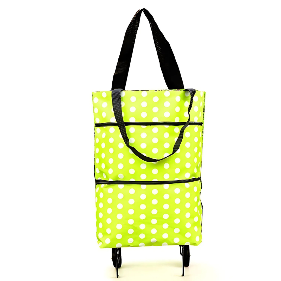 Icone™ GroceryBag 1+1 GRATIS: Große Einkaufstasche Mit Faltbaren Rädern