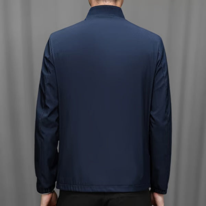 Icone™ CasualJacket: Stehkragen Lässig Reißverschluss Jacke Für Herren