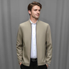 Icone™ CasualJacket: Stehkragen Lässig Reißverschluss Jacke Für Herren