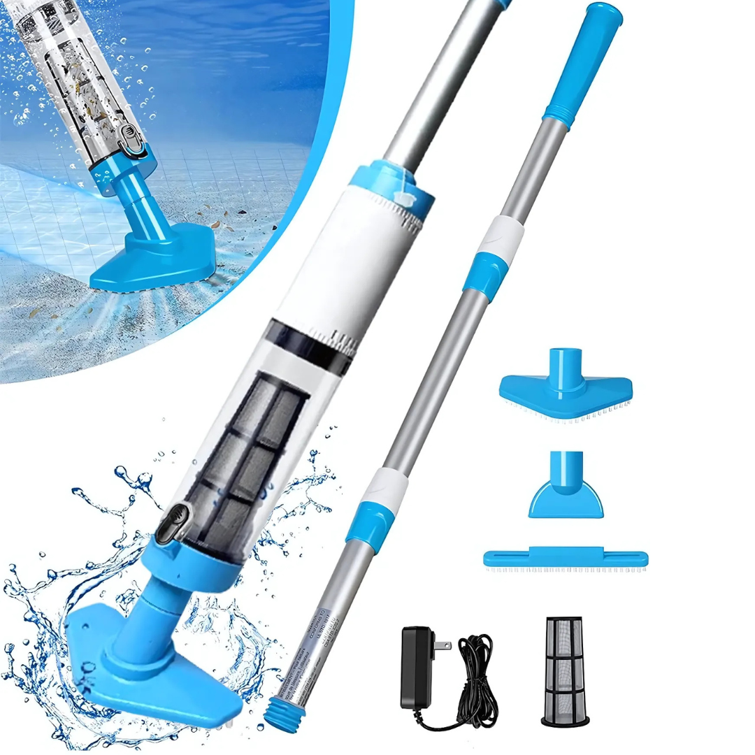 Cleaner Pro° PoolCleaner: Wiederaufladbarer Handstaubsauger Für Schwimmbecken
