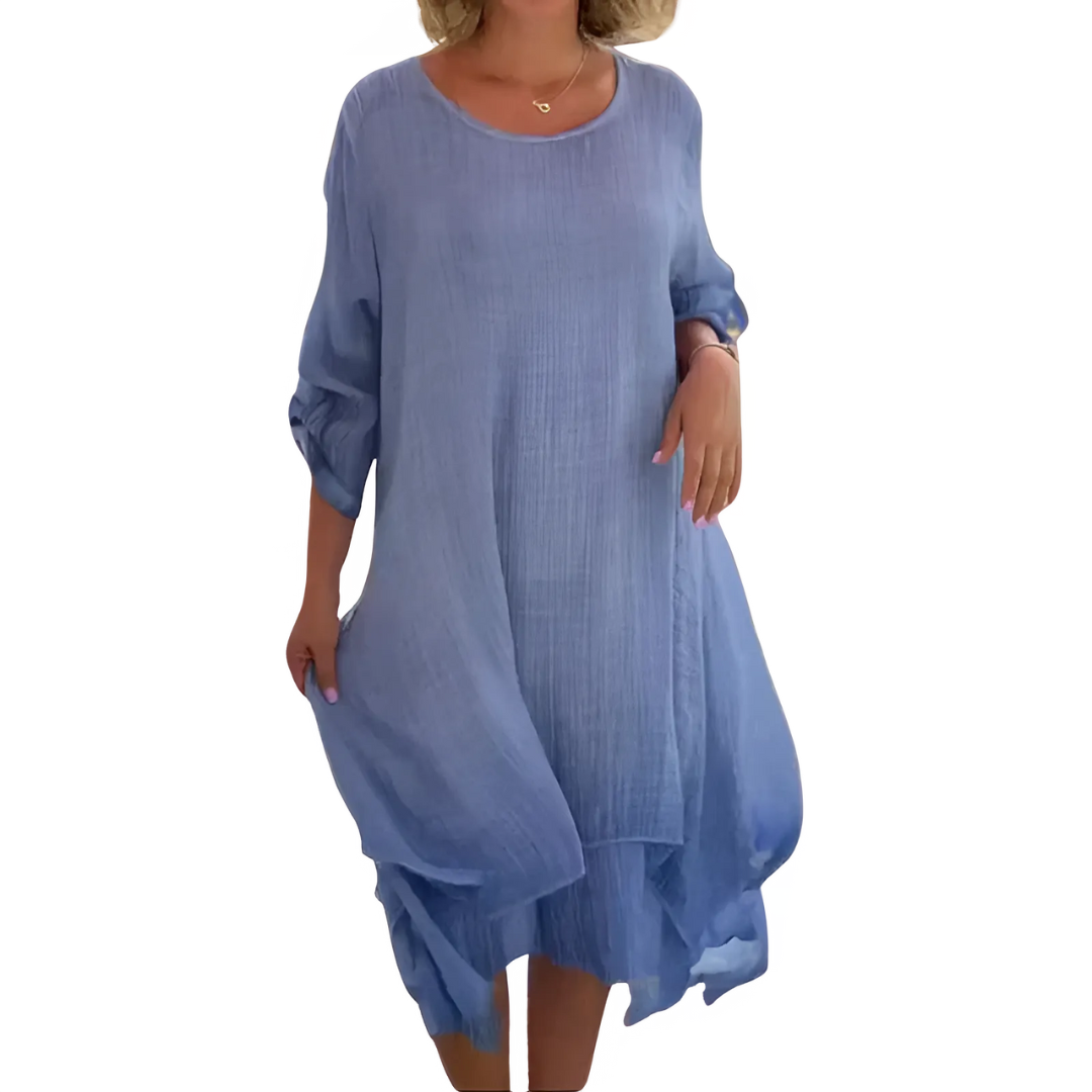 Icone™ LooseDress: Einfaches, Atmungsaktives Lockerer Passform Kleid