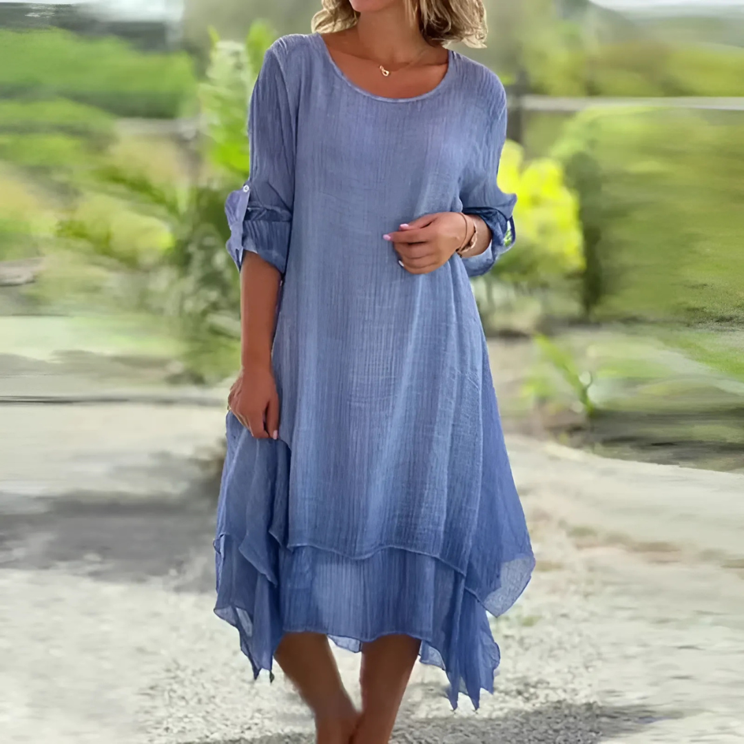 Icone™ LooseDress: Einfaches, Atmungsaktives Lockerer Passform Kleid