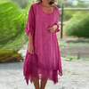 Icone™ LooseDress: Einfaches, Atmungsaktives Lockerer Passform Kleid