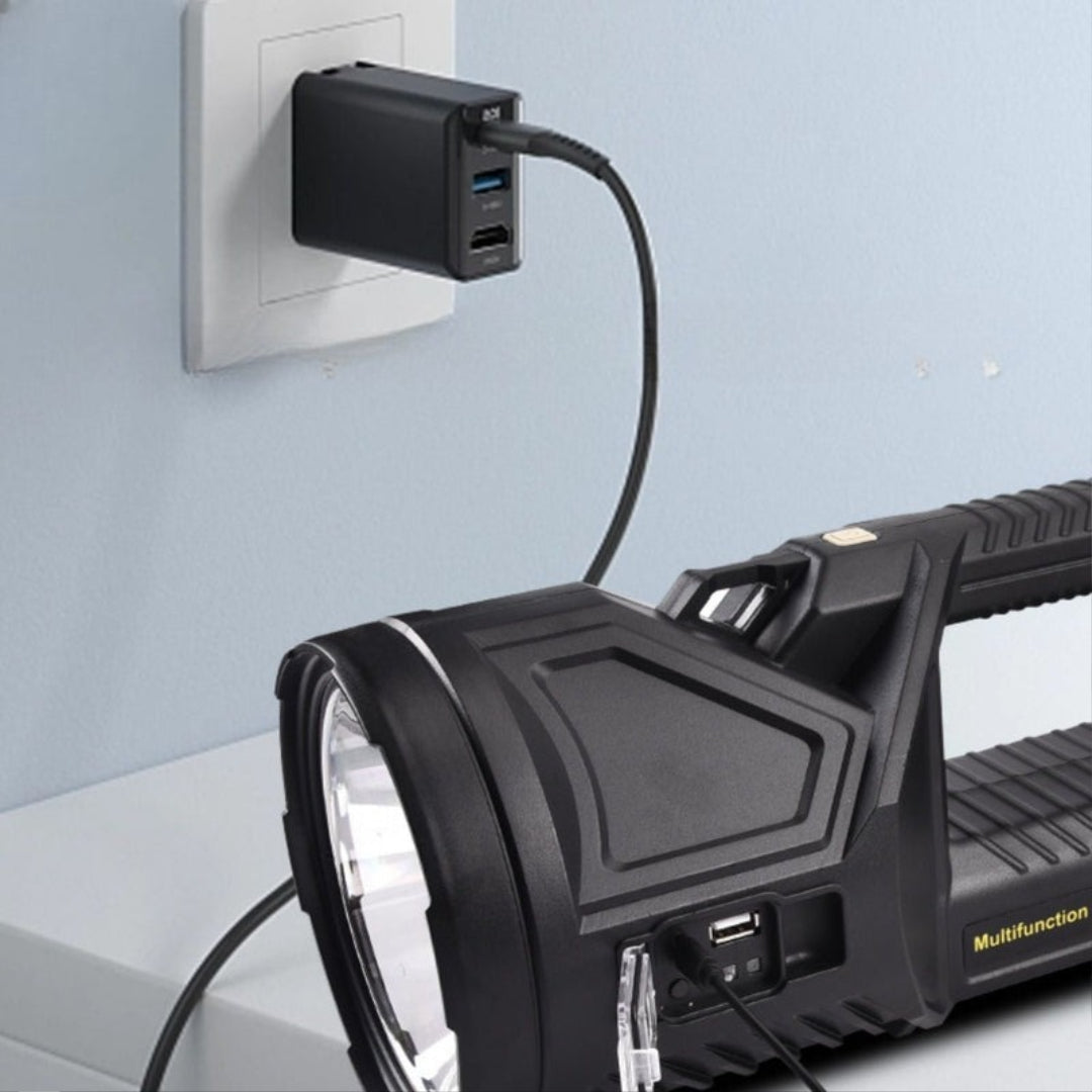 Ledsen™ PowerLight: Multifunktionale, Leistungsstarke, Wiederaufladbare Notfallleuchte