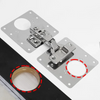 HingePlate 1+1 GRATIS: DIY-Möbel-Scharniere Reparatur-Seitenplatte