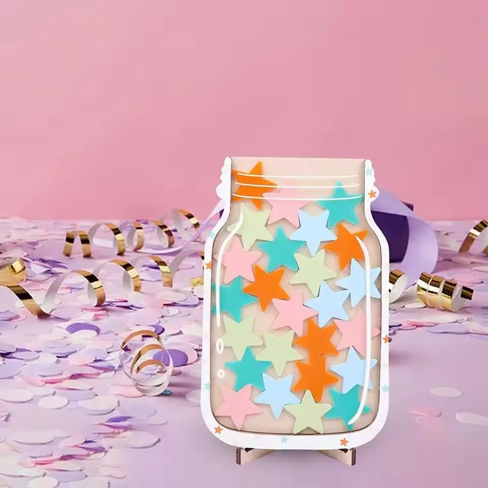 Kletshuts™ FunJar 1+1 GRATIS: Spaß Lehrer Und Elternteil Belohnungsglas Für Kinder