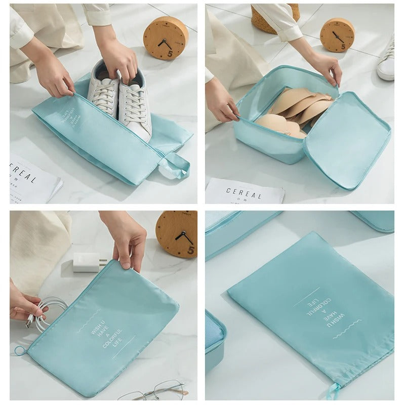 Icone™ TravelOrganizer 1+1 GRATIS: Wasserdichtes Reise Taschenorganizer Set