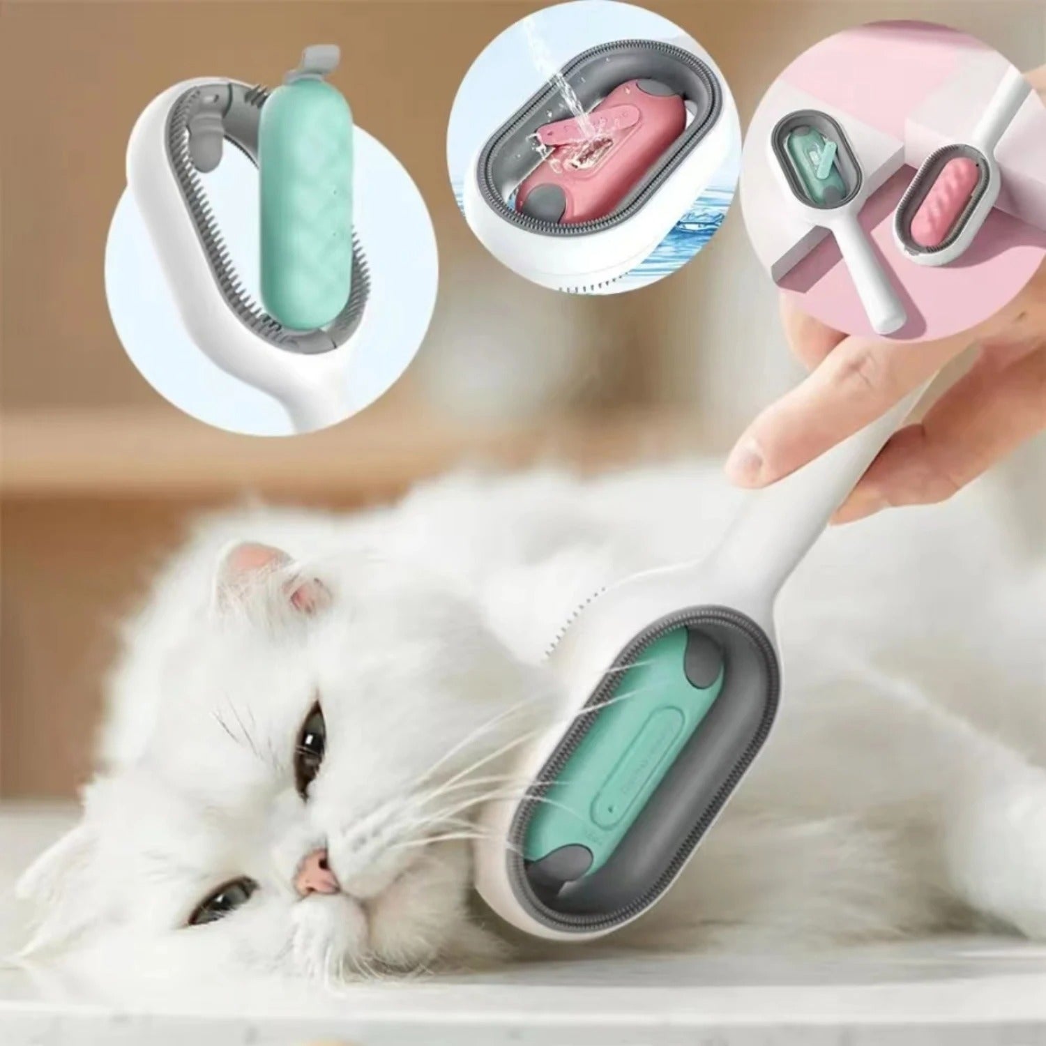 DogCatFri™ GroomingBrush 1+1 GRATIS: Tierhaarentferner Und Massagebürste