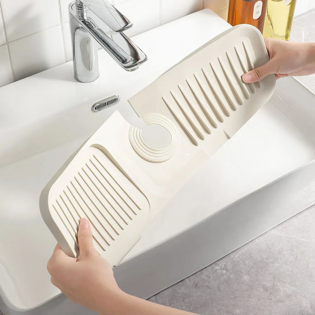 Globetrek° SplashGuard: Küchenspüle Silikon-Wasserschutz