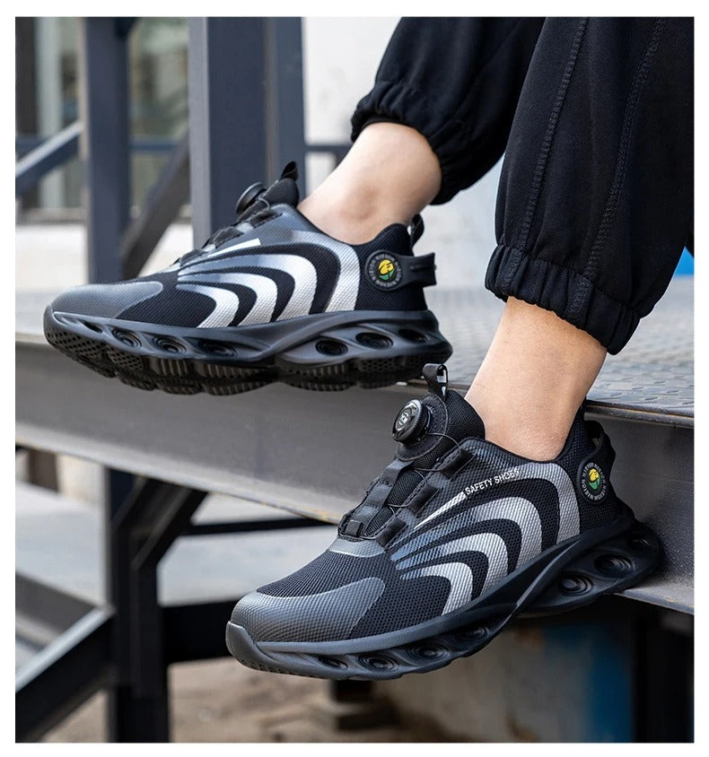 Happy™ SafetyFeet: Bequeme Schuhe Mit Reflektierendem Design Und Drehbarer Schnalle