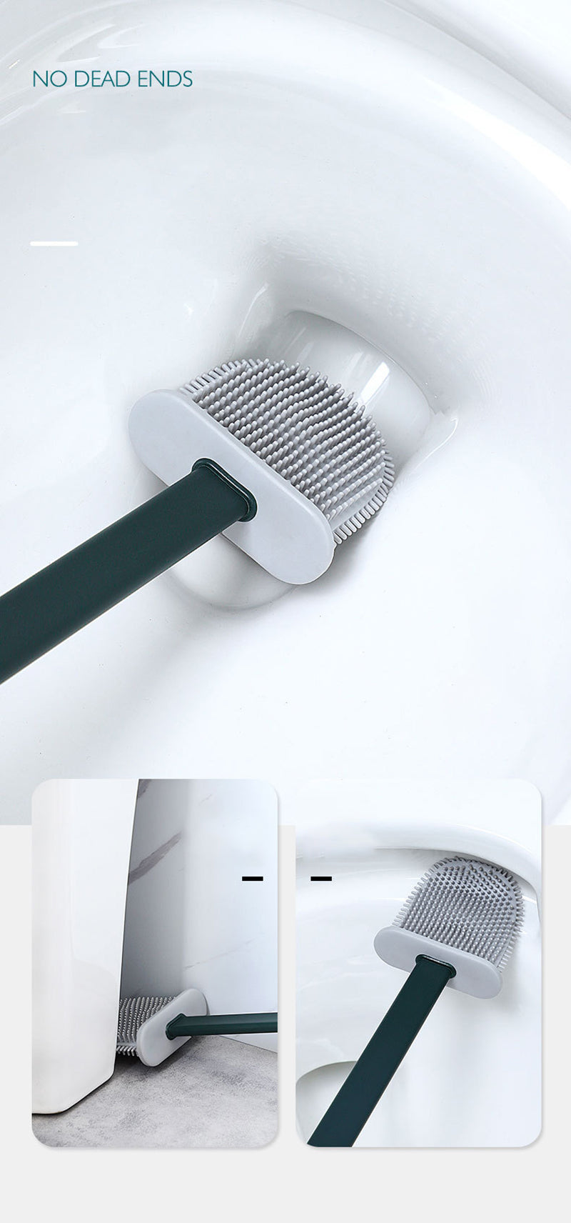 Cleaner Pro° Brush - Silikon-Toilettenbürste