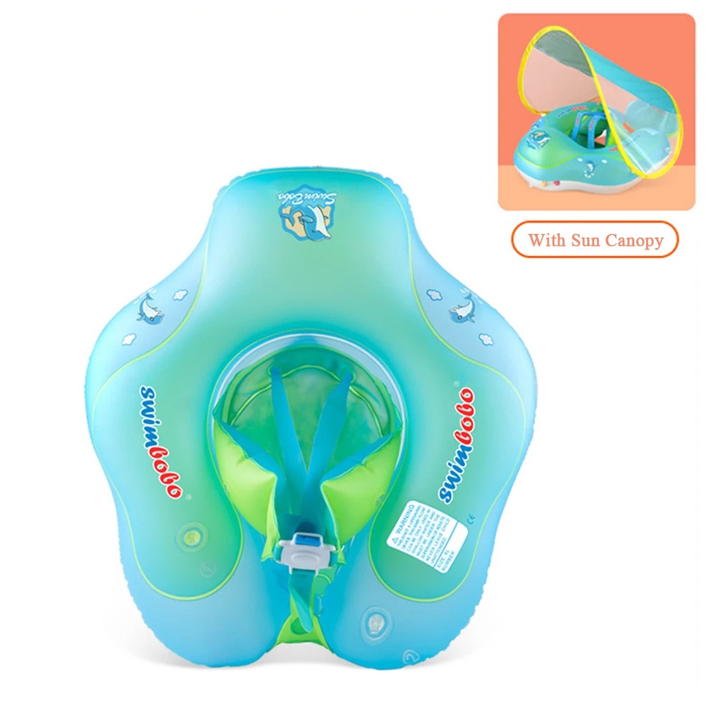Kletshuts™ BabyFloat: Baby-Schwimmfloat Mit Eingebautem Sonnenschutz