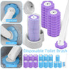 Cleaner Pro° ToiletCleaner: Einweg-Toilettenbürstenkopf-Reinigungsset