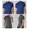 Icone™ FitShirt 1+1 GRATIS: Herren Schmal Geschnitten Hoch Neck Lässig Hemd