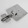 HingePlate 1+1 GRATIS: DIY-Möbel-Scharniere Reparatur-Seitenplatte