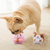 DogCatFri™ BouncingToy: Interaktives Haustier Hüpfendes Plüsch Spielzeug Ball