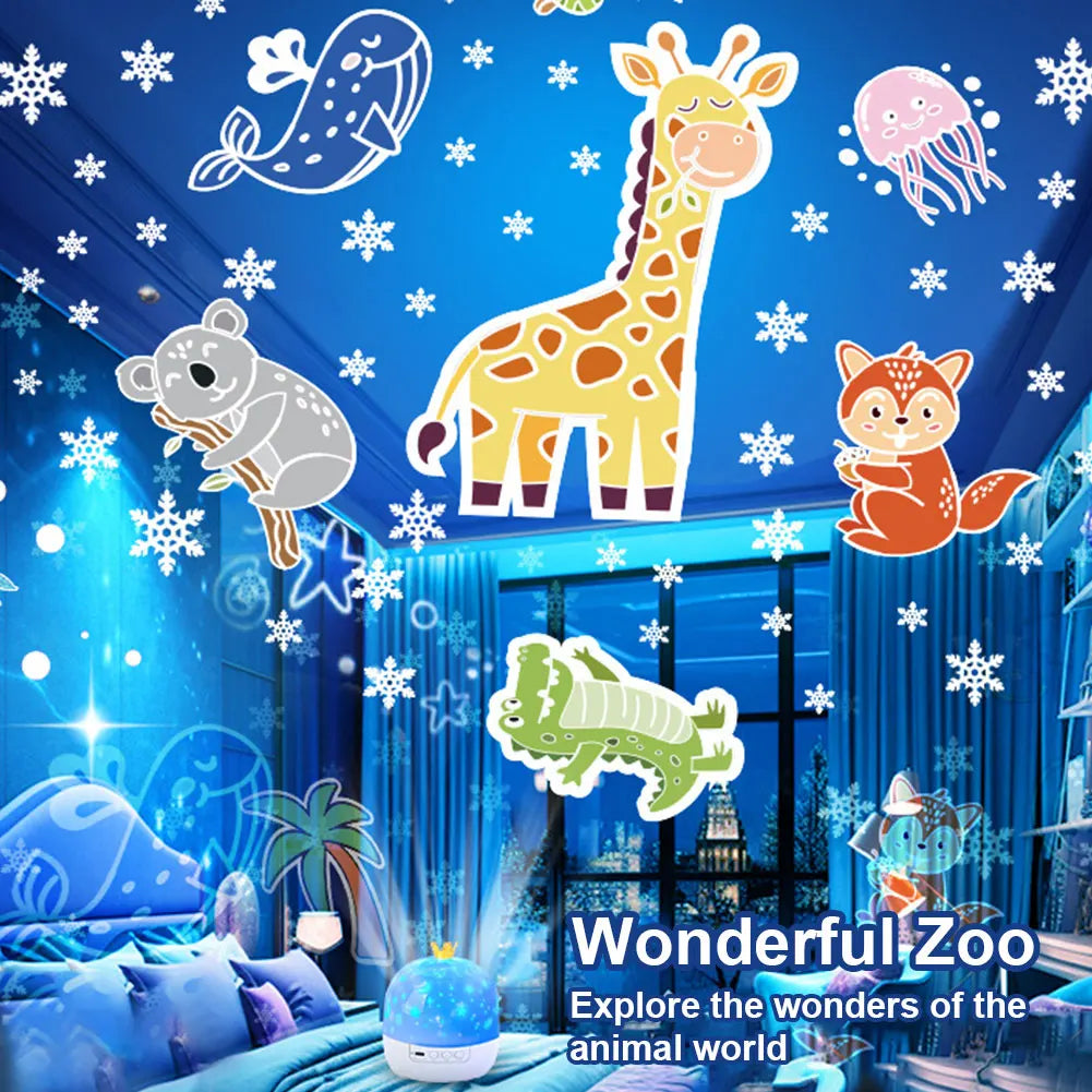 Ledsen™ MagicLight: Magischer Kinder- Nachtlicht- Projektor