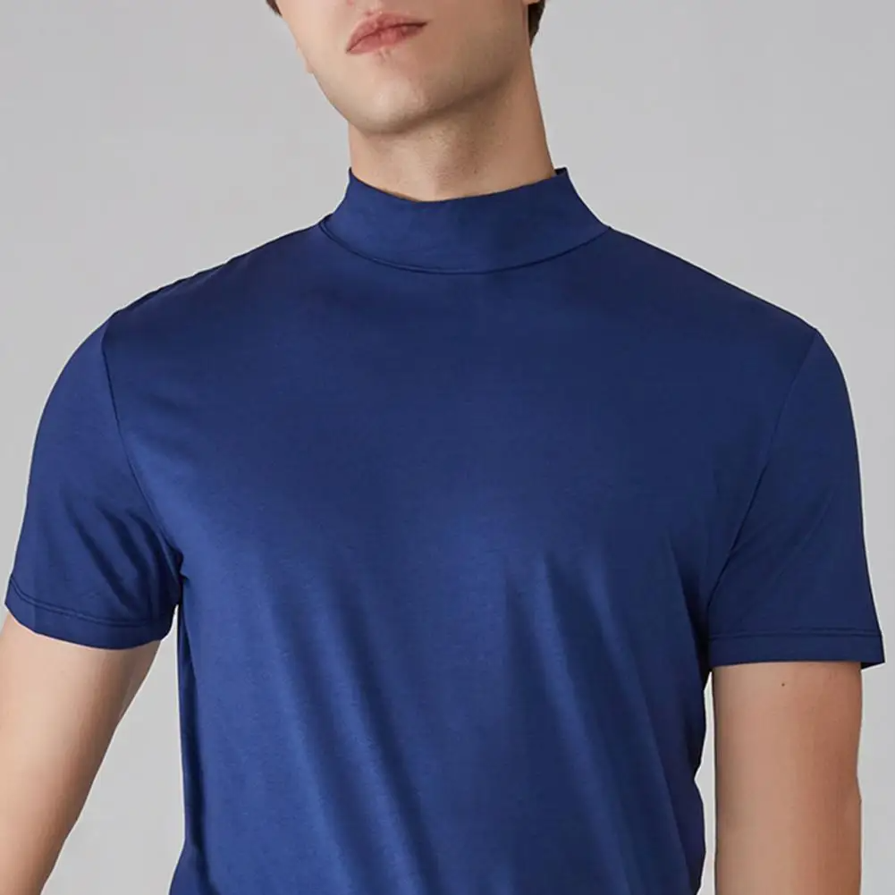 Icone™ FitShirt 1+1 GRATIS: Herren Schmal Geschnitten Hoch Neck Lässig Hemd